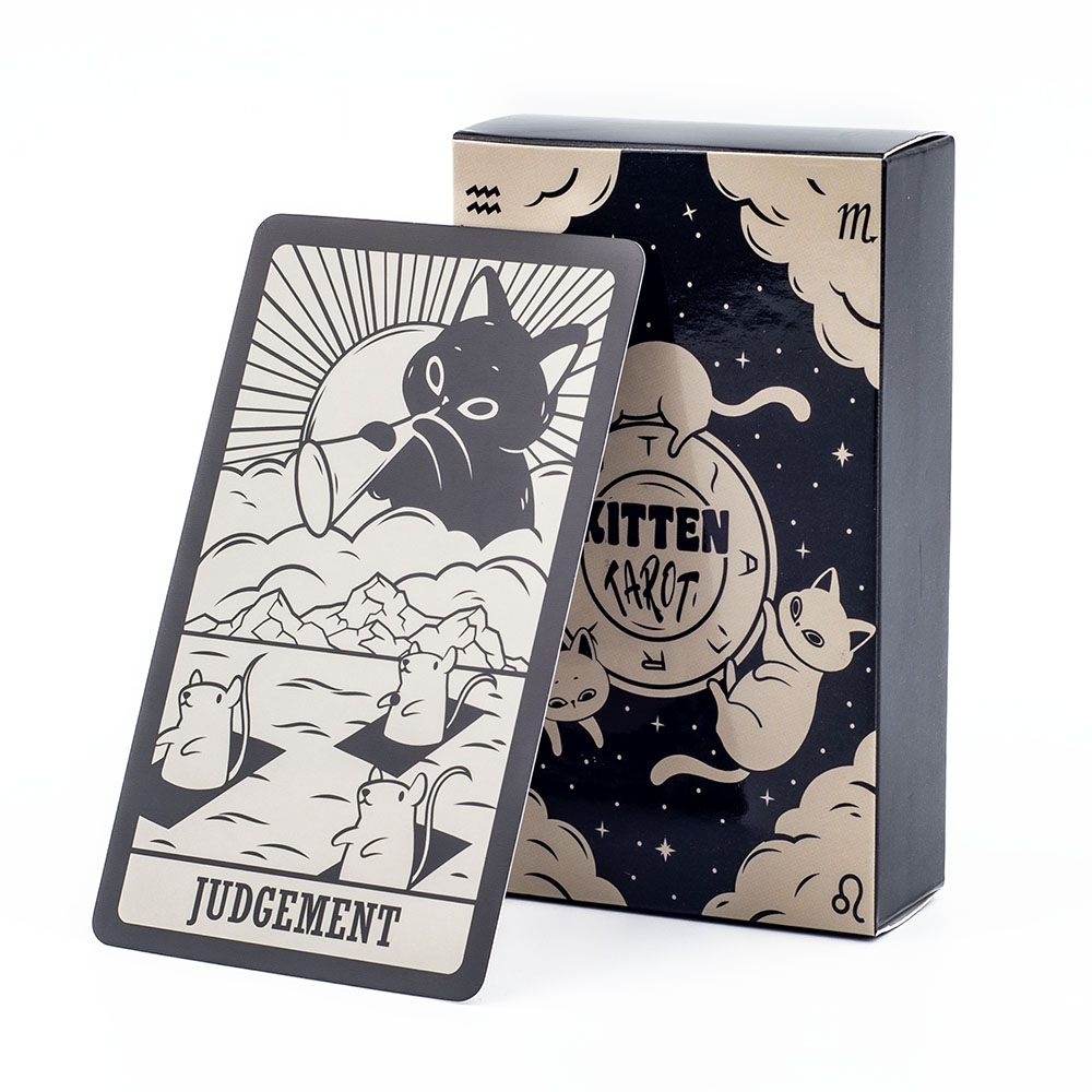 Jeu de cartes de tarot Kitten, - Tarot Deck With Guidebook avis et prix