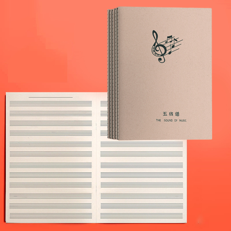 Carnet de pratique musicale 18 - Blank Sheet Music Notebook avis et prix