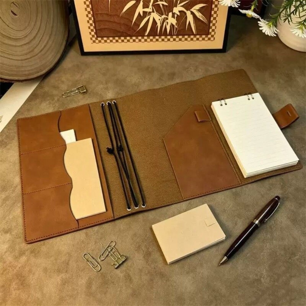 Organisateur de carnet recharg - Vintage Leather Journal Notebook avis et prix
