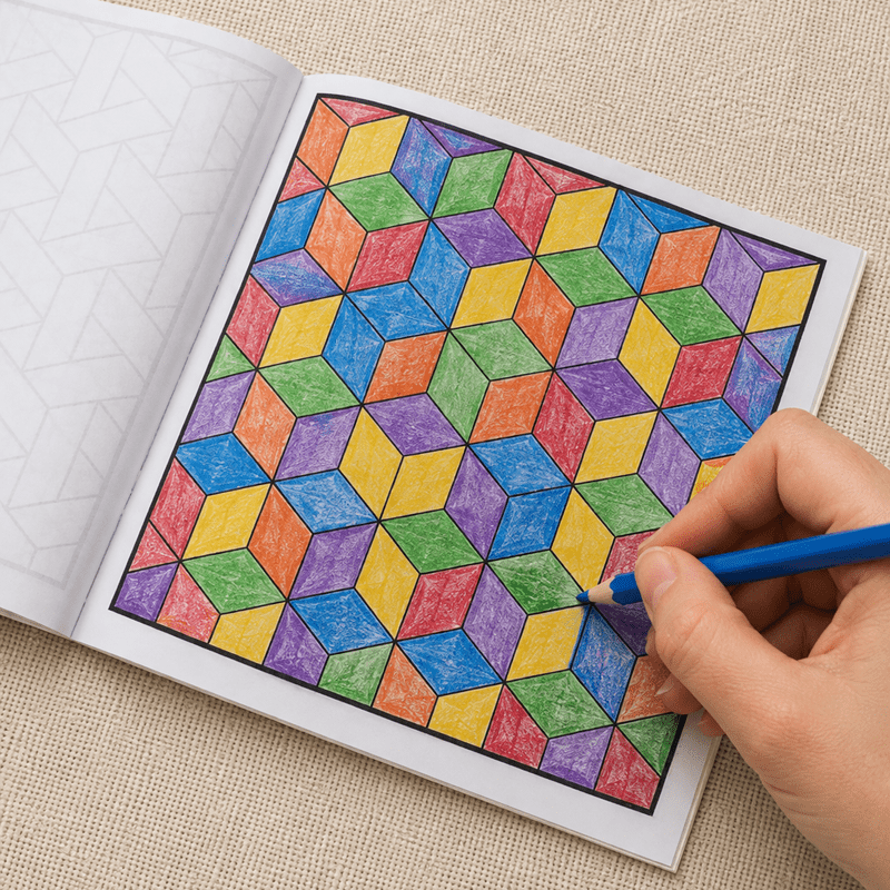 Livre de coloriage de motifs g - Adult Coloring Book Stress Relief avis et prix