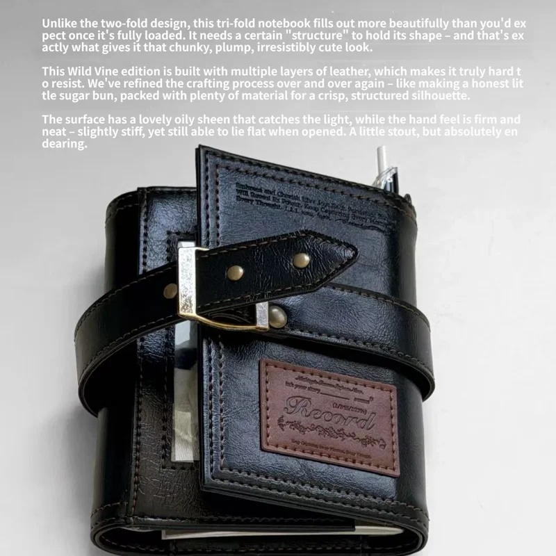 Journal vintage en cuir pliabl - Vintage Leather Journal Notebook avis et prix