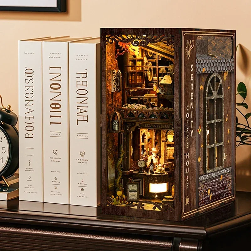 Décoration d'intérieur Serenit - Diy Wooden Book Nook Kit Shelf Insert avis et prix