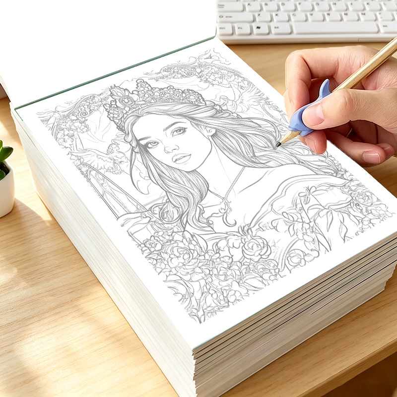 Livre de coloriage pour adulte - Adult Coloring Book Stress Relief avis et prix