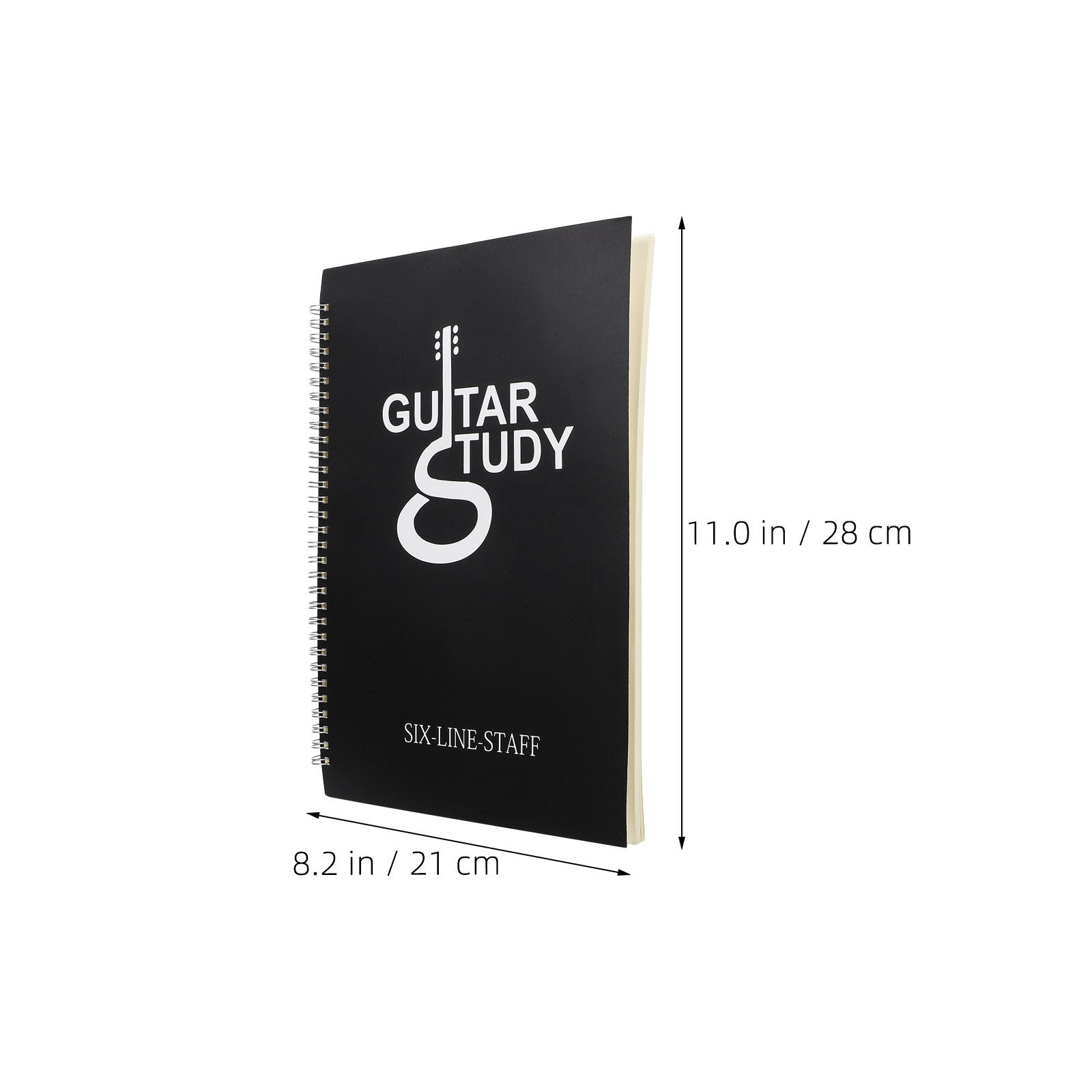 2 pièces, carnet de tablatures - Blank Sheet Music Notebook avis et prix