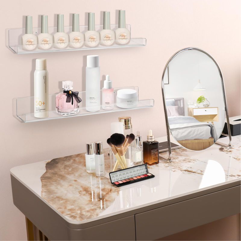 1 à 5 pièces d'étagères murale - Clear Acrylic Book Stand Holder avis et prix