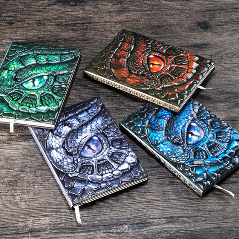 Carnet A5 à motifs 3D en relie - Vintage Leather Journal Notebook avis et prix